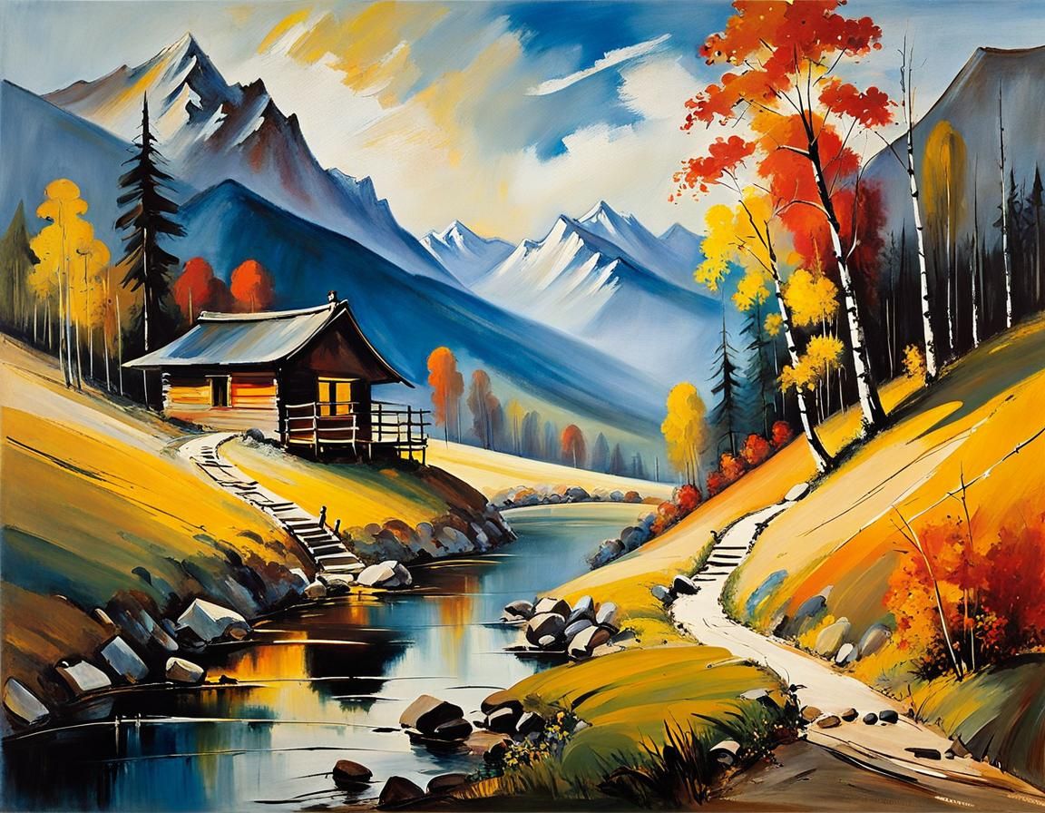 Countryside landscape