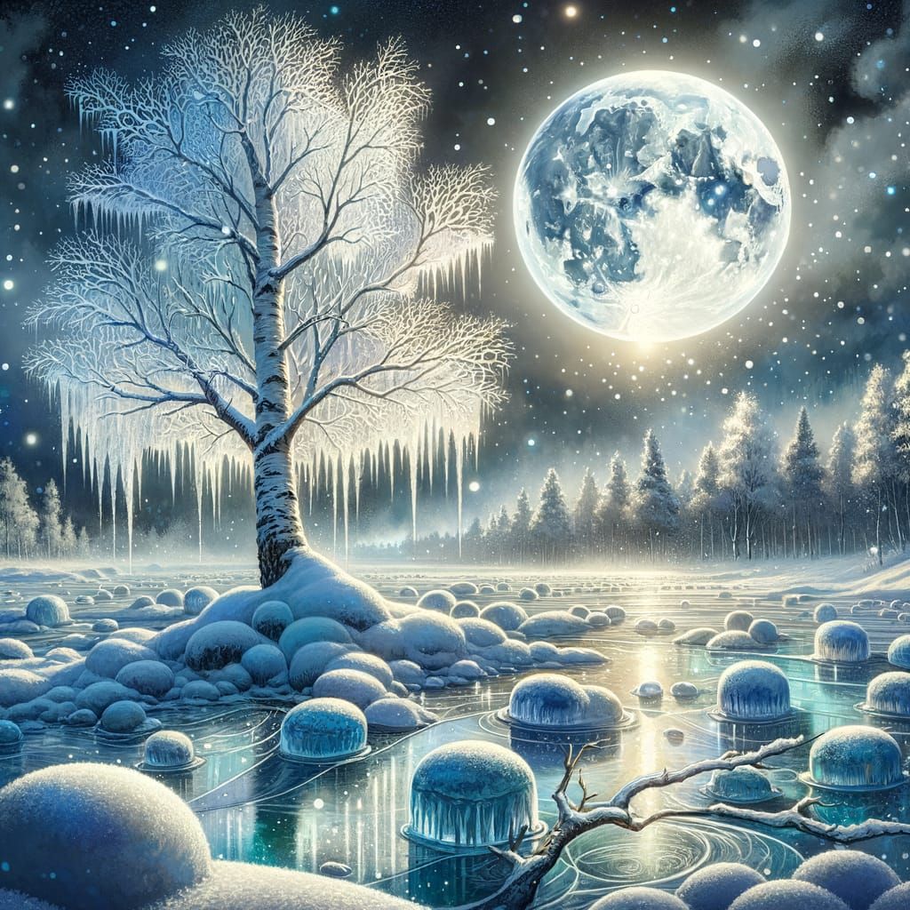 The Wonder of A Moonlit Night