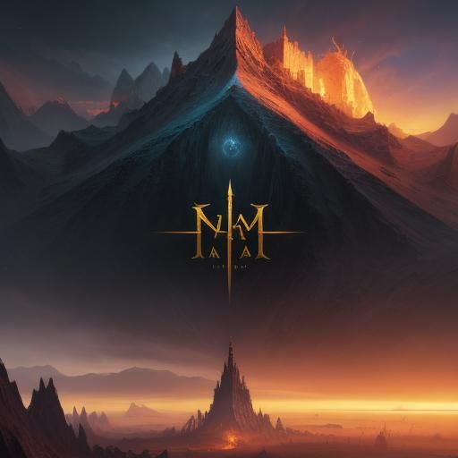 Fantastical Monogram of Na'amah in Detailed Matte Painting