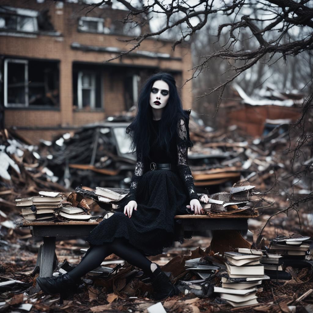 Gothic Model in Decaying Urban Landscape