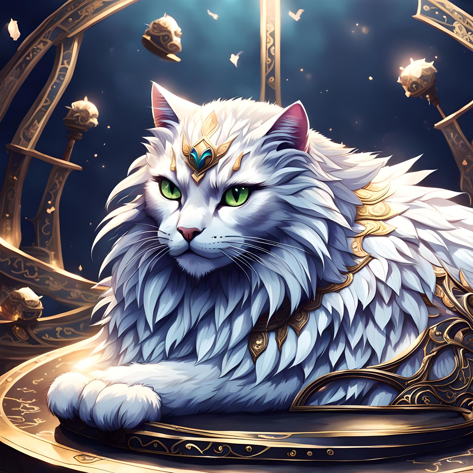 Minoes: Portrait of a Feline Queen
