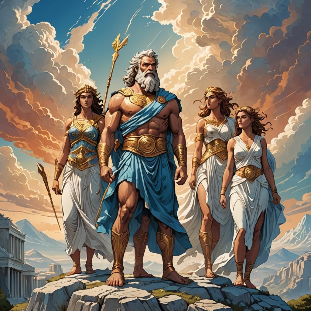 Zeus, Hera, and Demeter in Ancient Greece