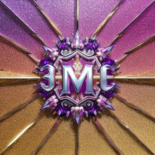 Hyperrealistic 3D Jewel Splash with Diamond Letter