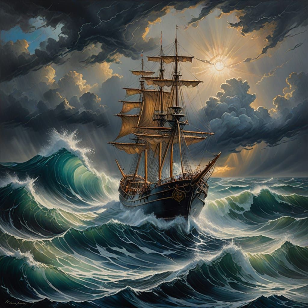 Shipping in a storm.