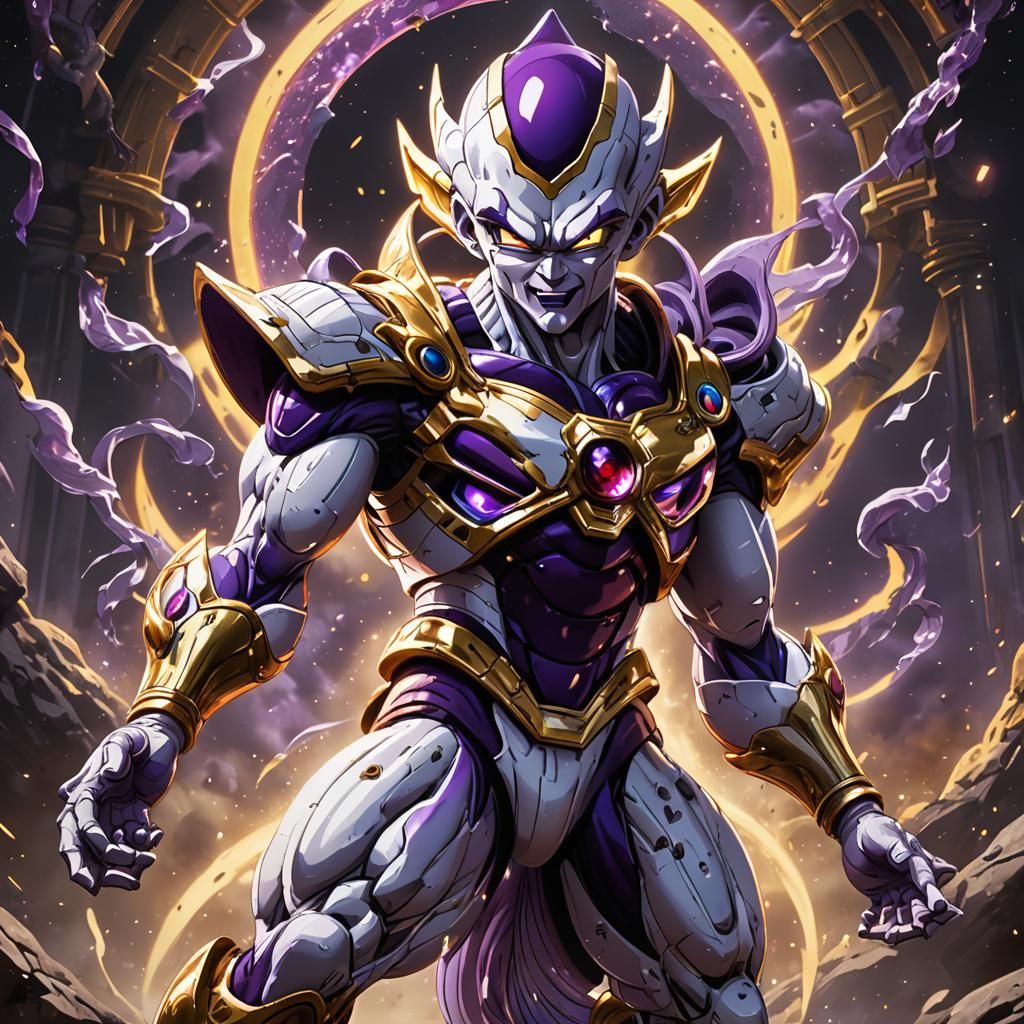 Frieza's New Transformation: Dark Fantasy Concept Art