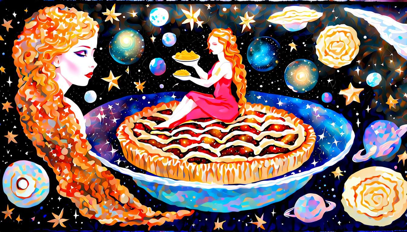 Space Goddess of Pies: A Cosmic Feast