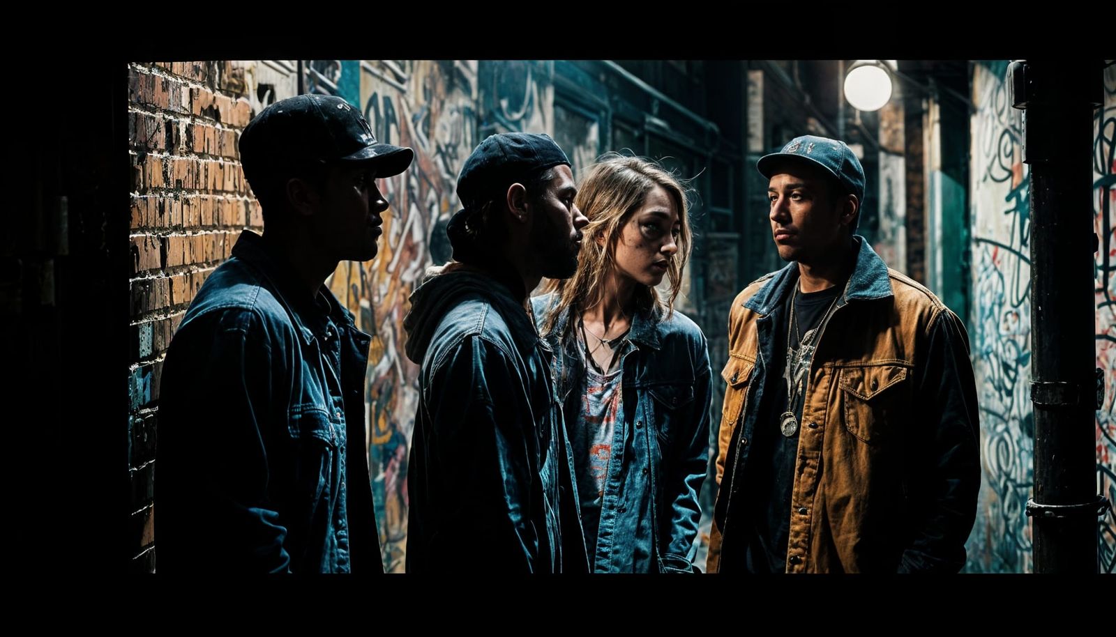 Gritty Bohemian Characters in Urban Decay