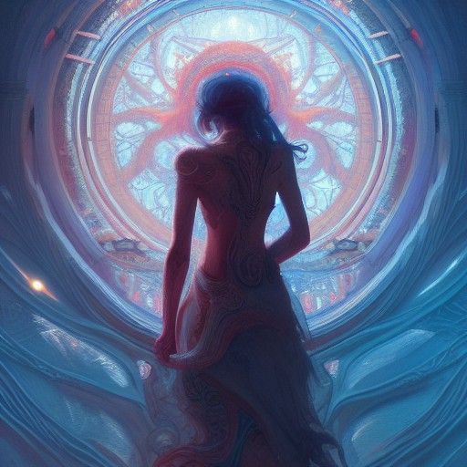 Hyperdetailed Rococo Architecture Concept Art