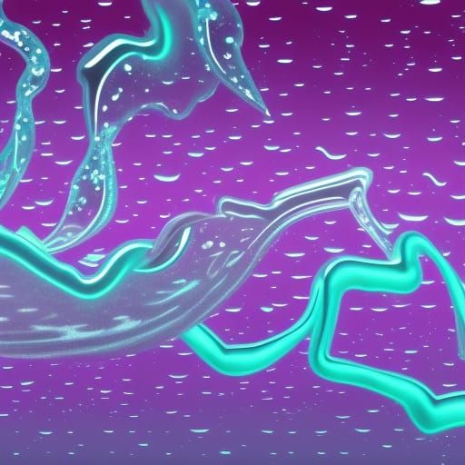 Synth-Wave Neon Ice Cycles with Diamond Pattern