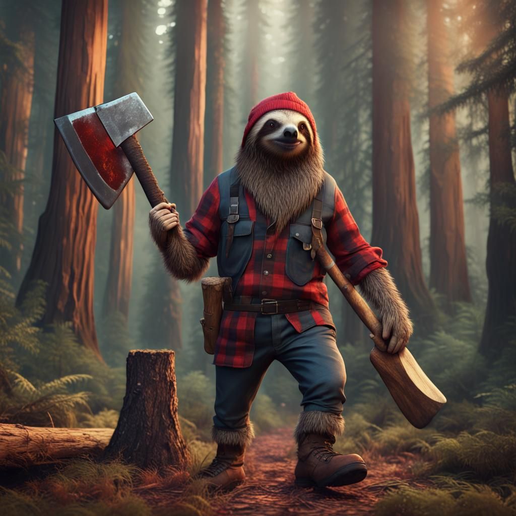 Genealogist Sloth’s cousin Jacksloth