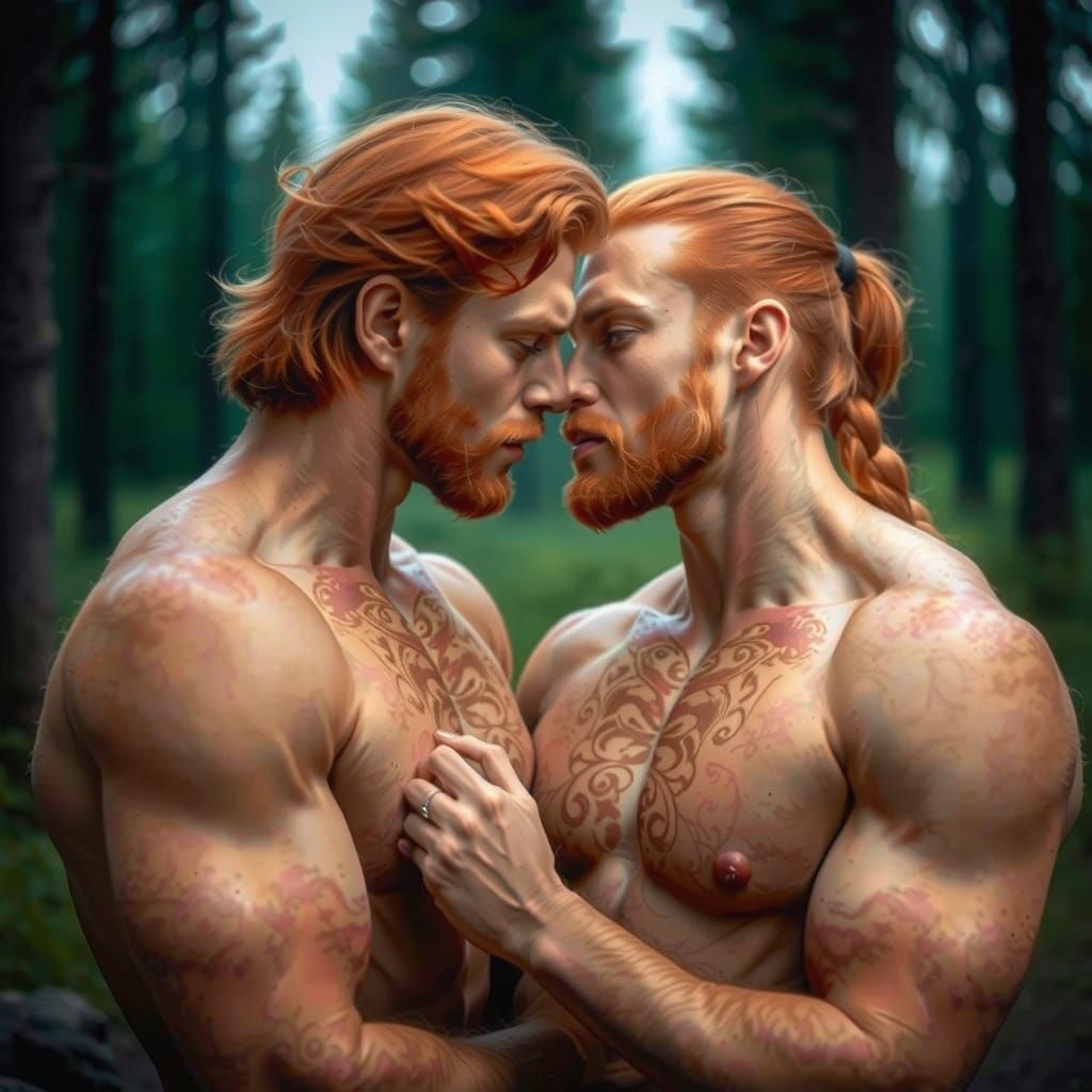 Woman in Misty Forest, Hyperrealistic Cinematic Style