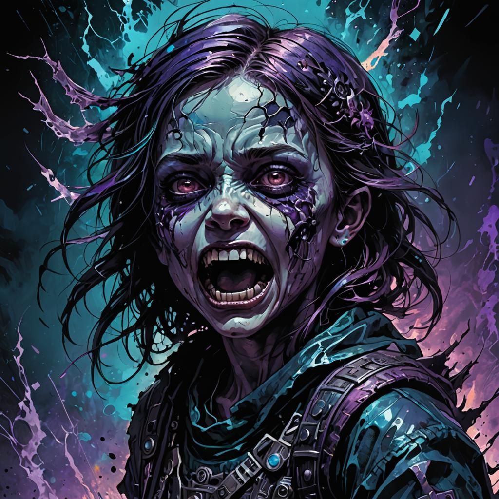 Terrifying Demonic Possession in a Macabre Style