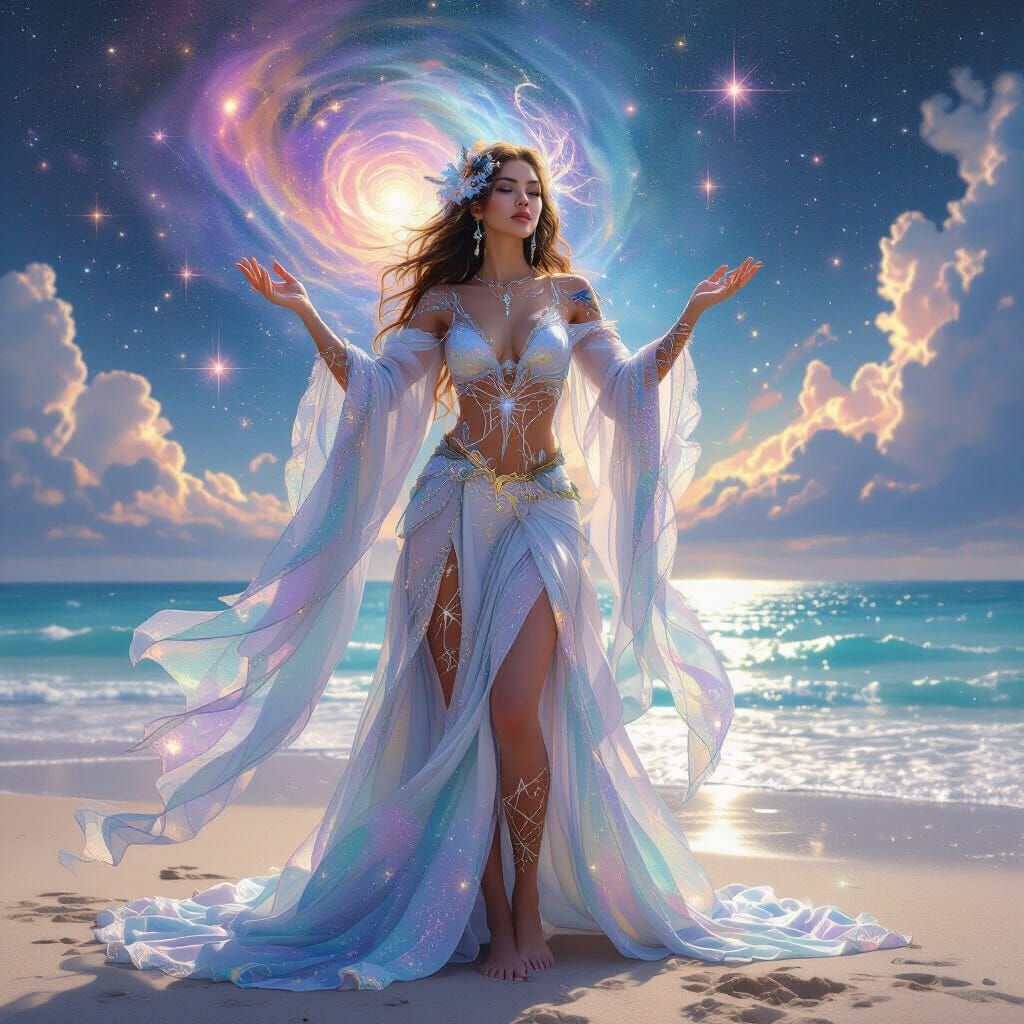 Beach Goddes in the sand