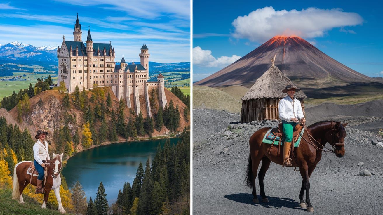 Bavarian Trachtler Meets Costa Rican Sabanero