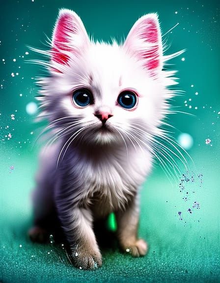 Cute kitten
