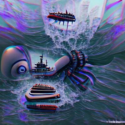 AI Interpretation of Submechanophobia