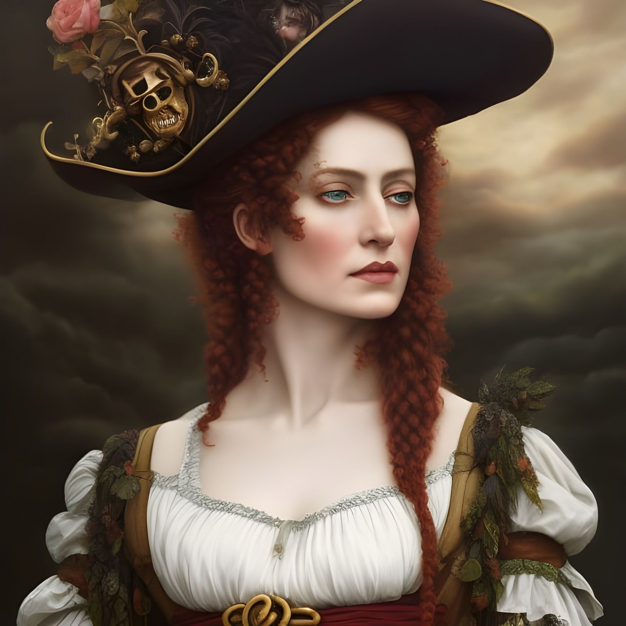 Grace O'Malley: Irish Pirate Portrait