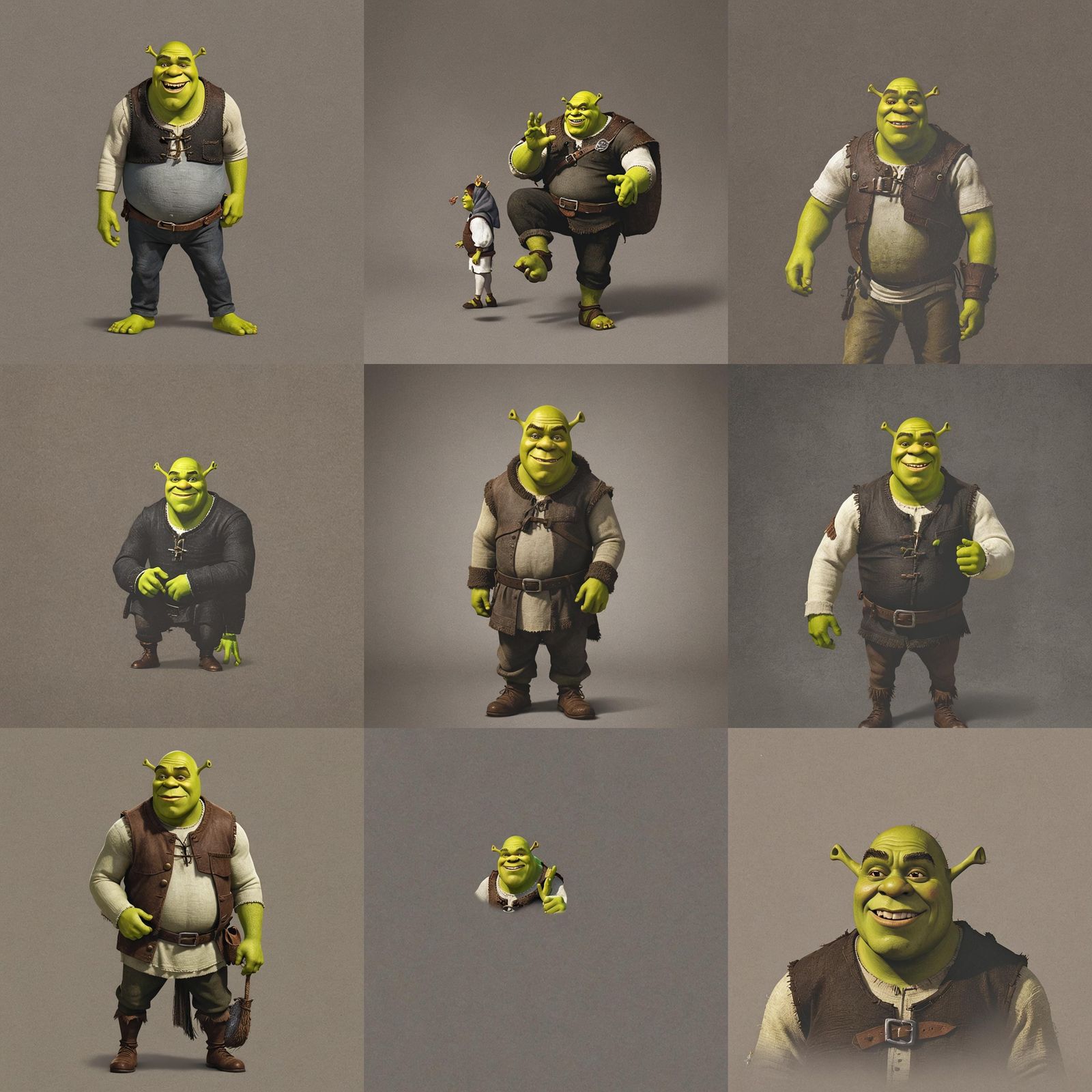 Shrek Displays Charisma