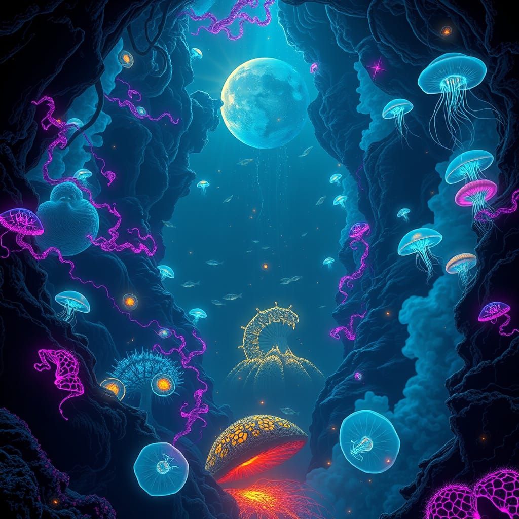 Otherworldly Cathedral in the Mariana Trench