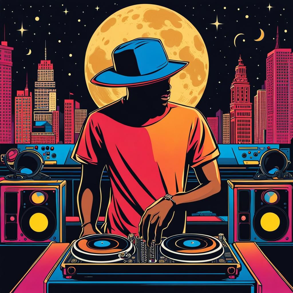 Disco Night with Roller Skaters and DJ