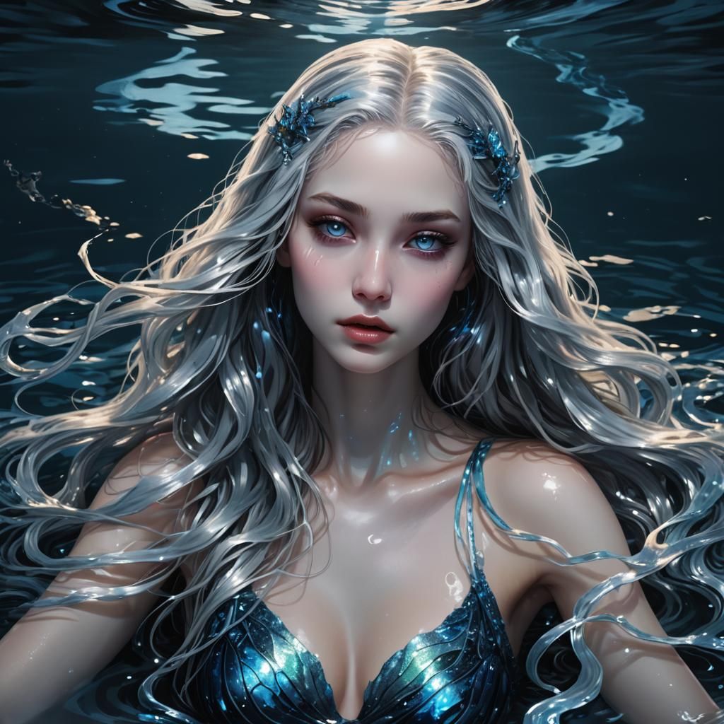 Cyber Siren Emerges from Dark Waters