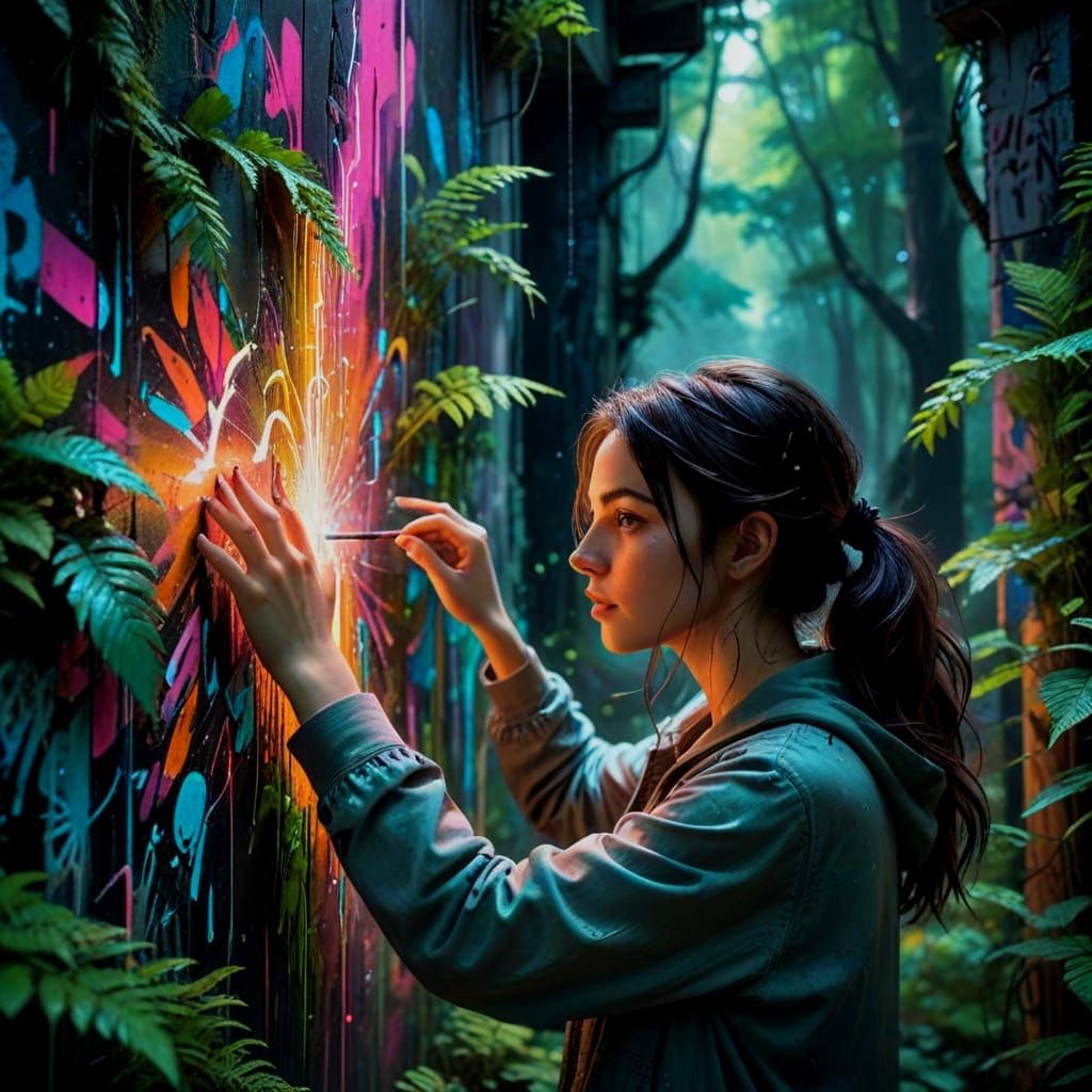 Ethereal Urban Oasis Revealed in Shifting Streets