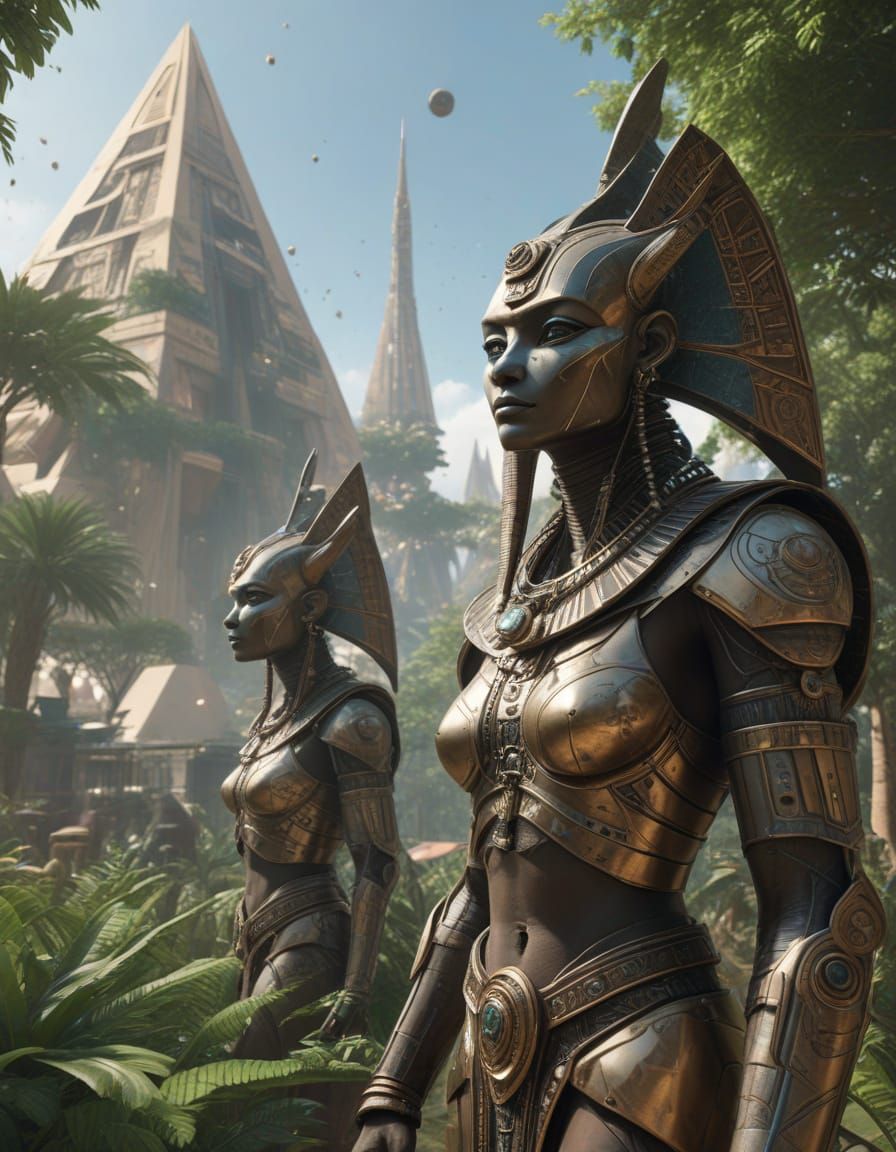 Personnages Egypte ancien...