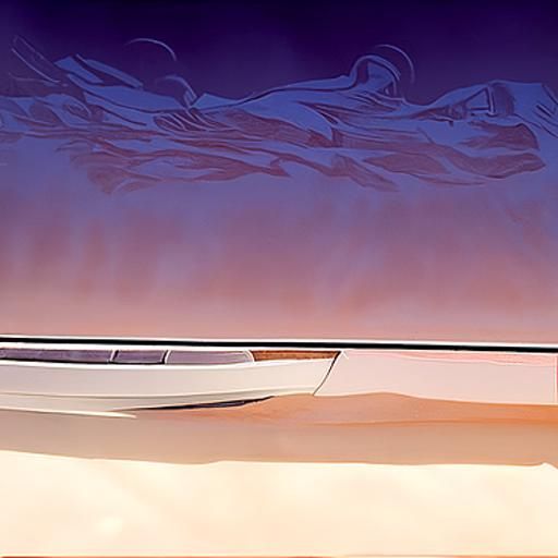 Futuristic Mega-Yacht Concept Art