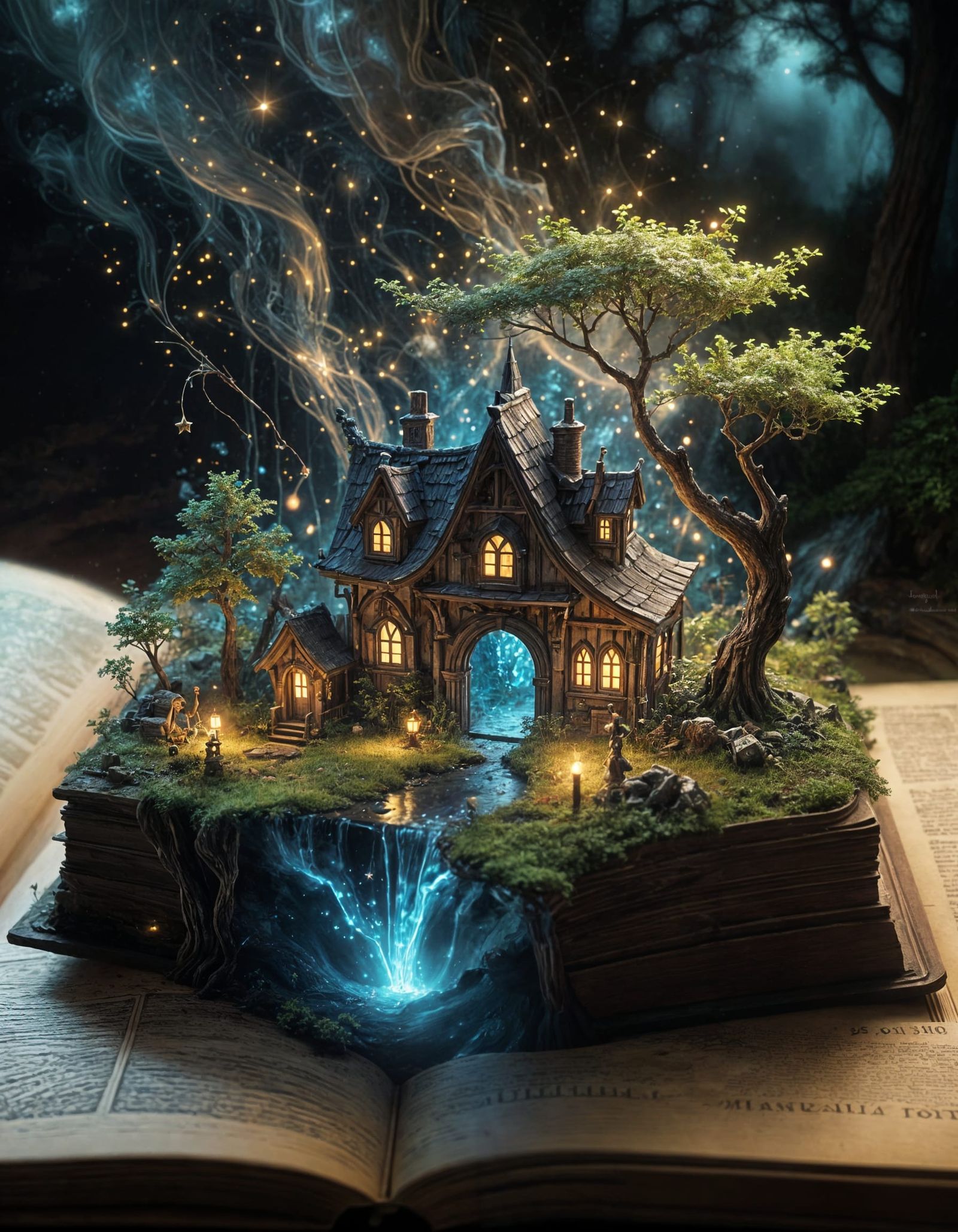 Enchanted Fairy Village on Open Book Portal
