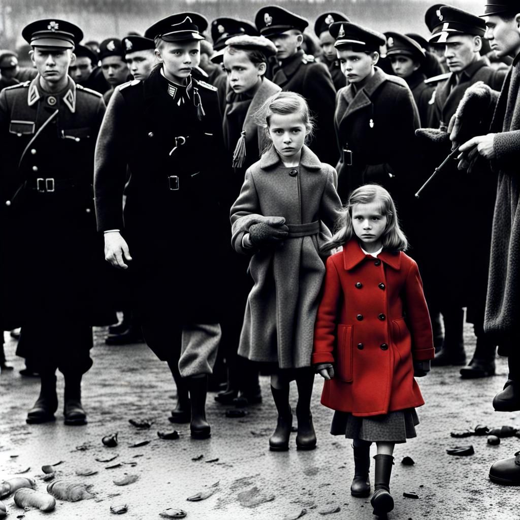 "Schindler's List Girl in Red"