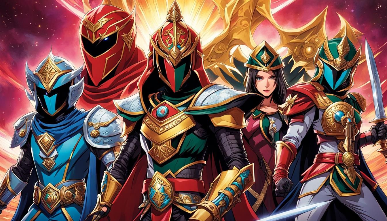 Epic Super Sentai Battle Against Eldritch Monster