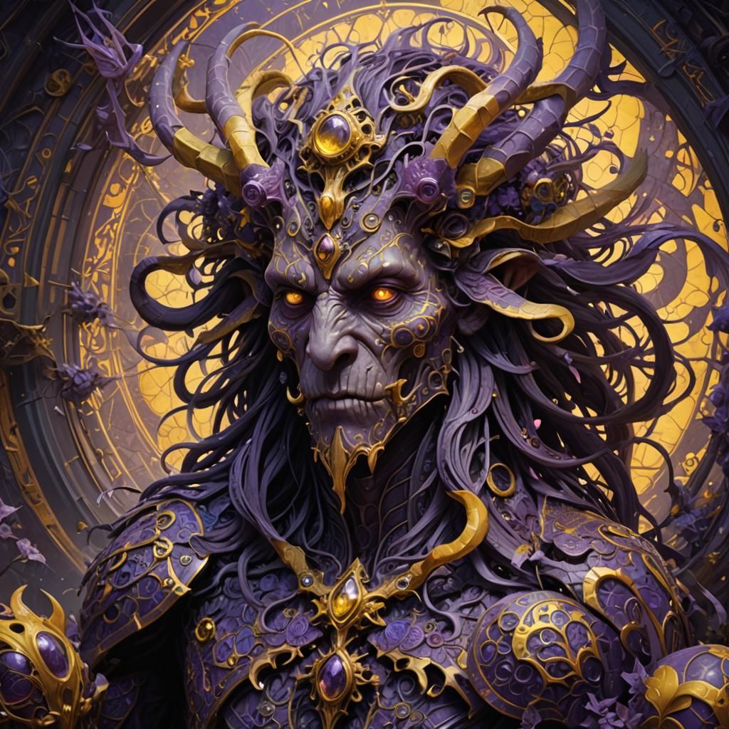 Surreal Dreamlike Creatures in Dark Fantasy Style