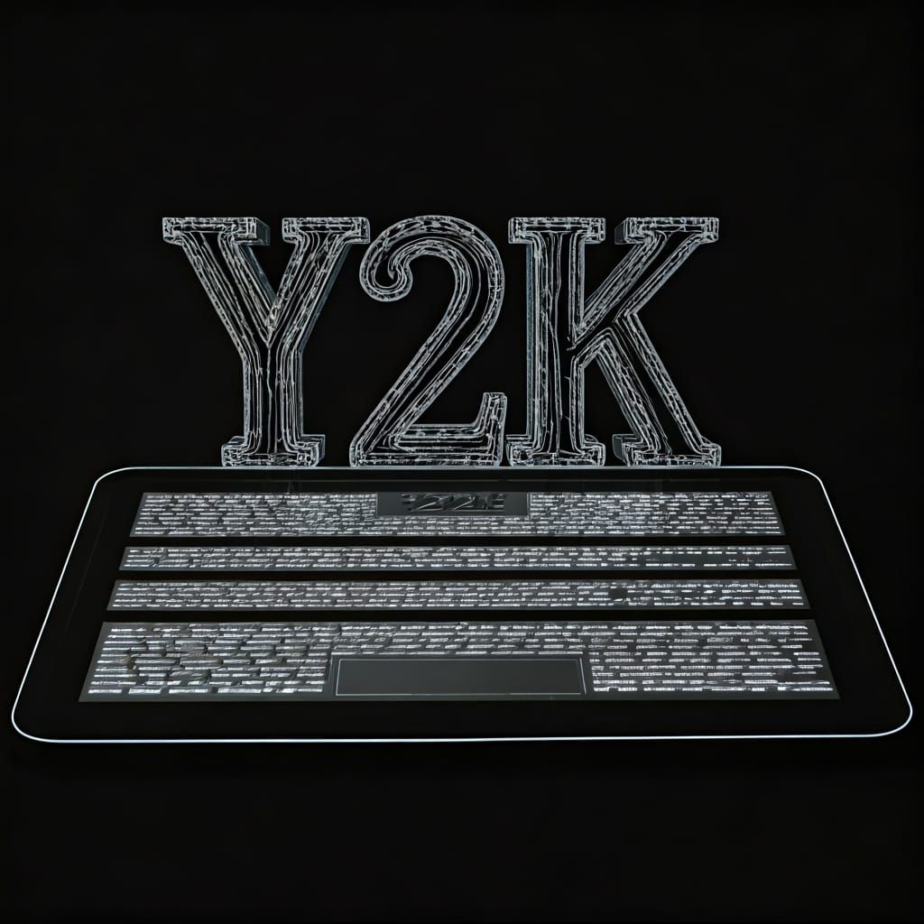 Y2K Millennial System Shock Aesthetic