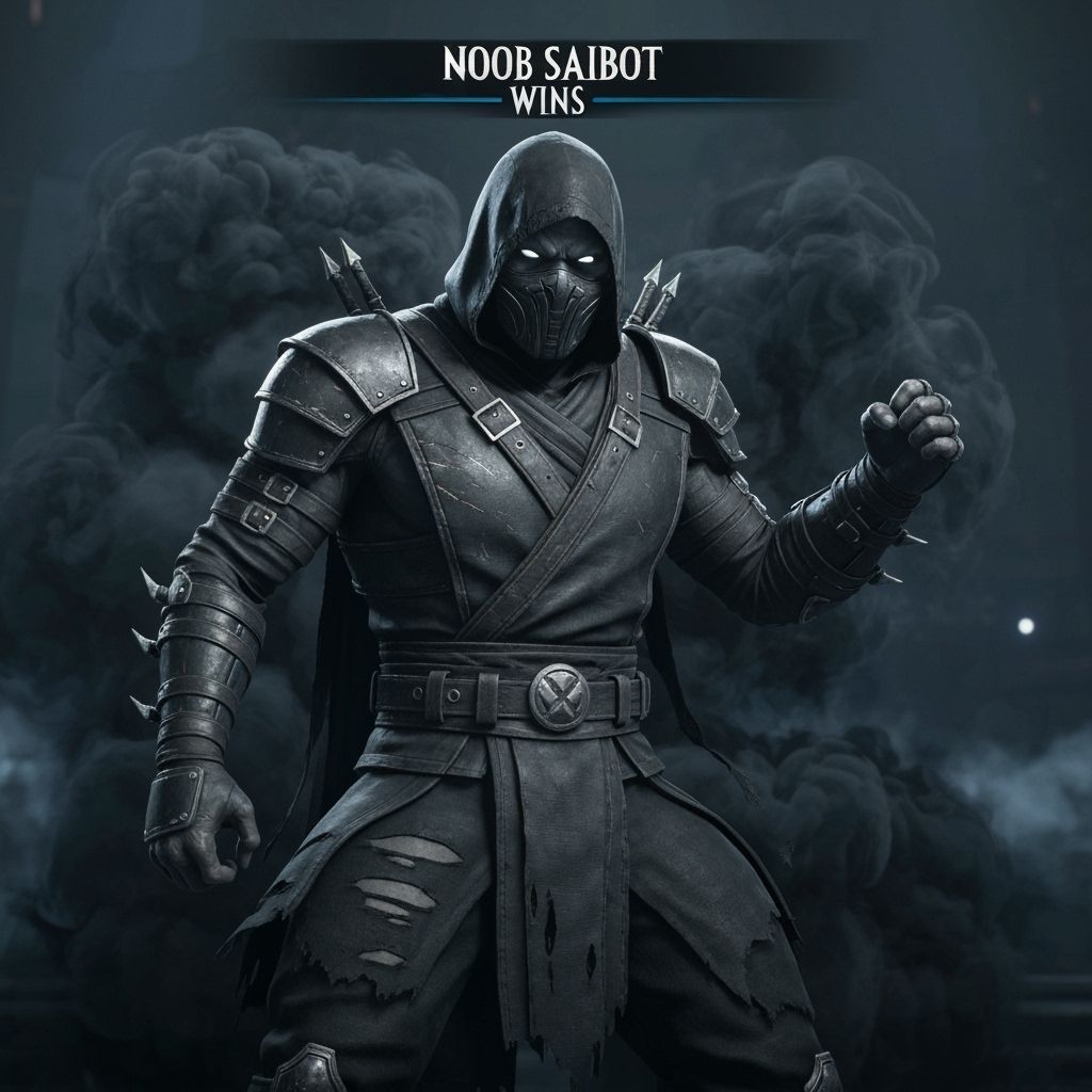 Noob Saibot Victory Scene in Unreal Engine