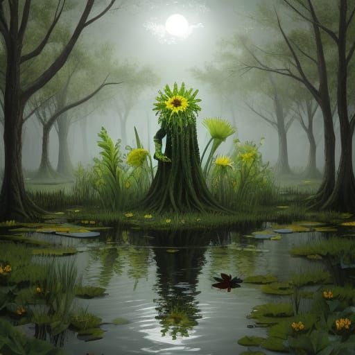 Mysterious Swamp Flower Deities Emerge