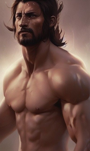 Majestic Hungarian Warrior Digital Illustration