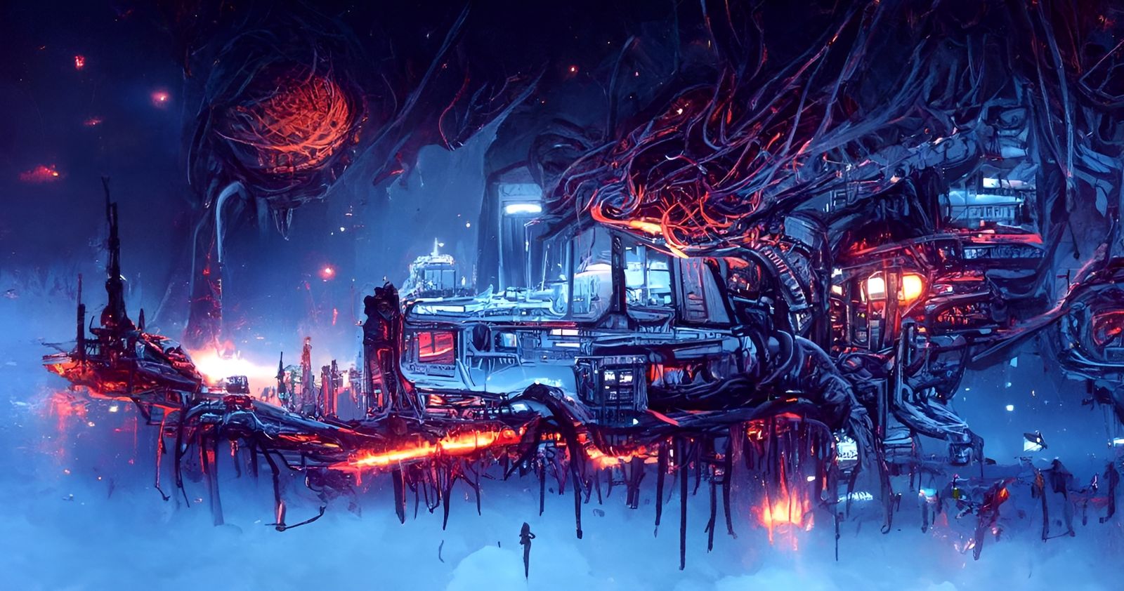 An Alien Space Diner in a Galaxy Far Away