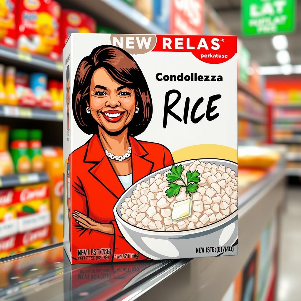 New today  "Condoleezza Rice" as rice goes it's politically ...