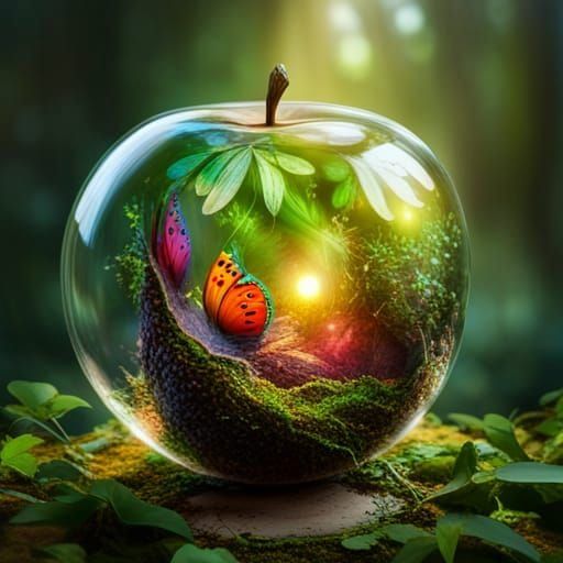 Masked Area Blended into Background