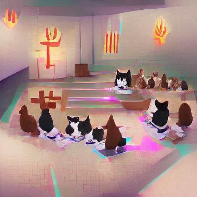 cats in a cult