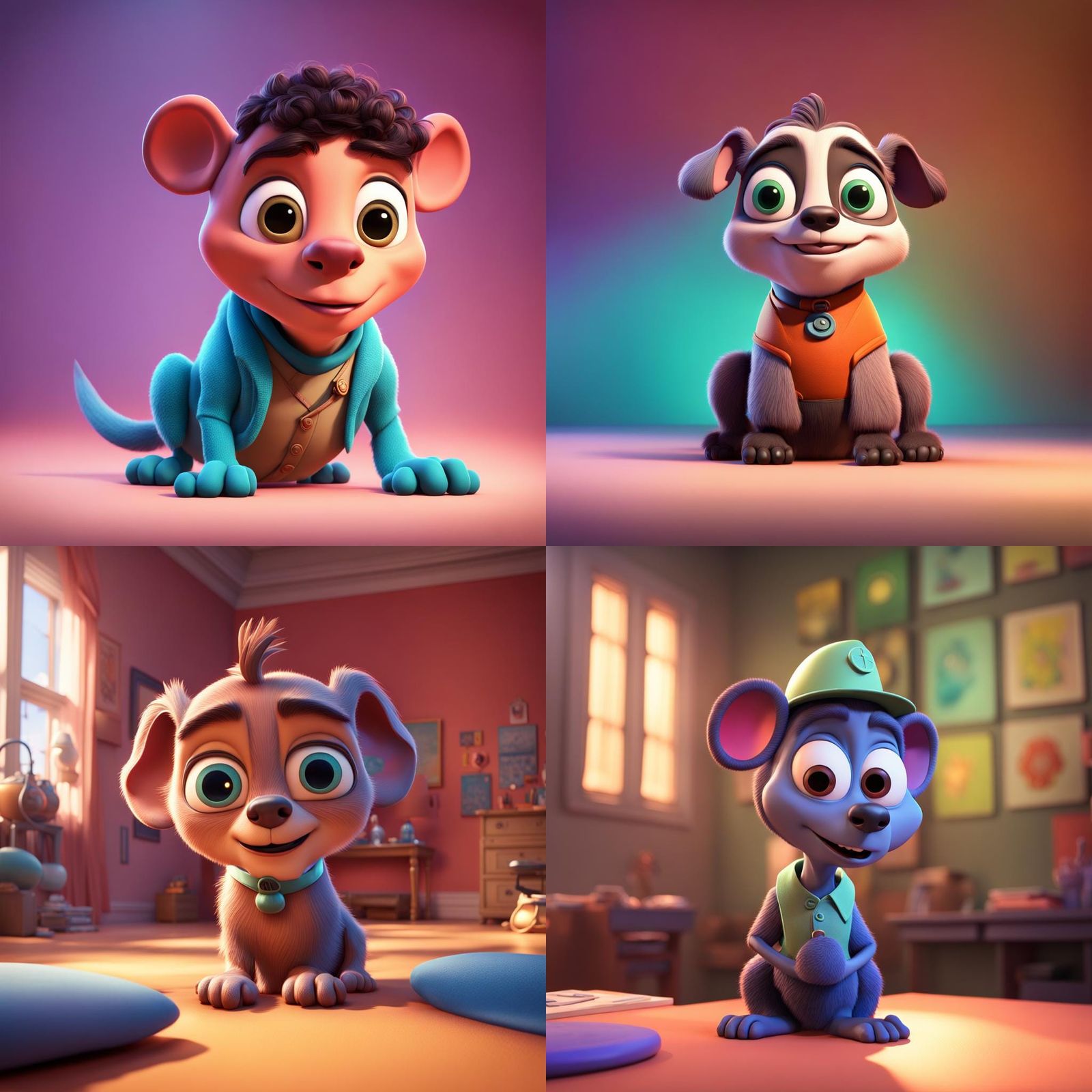 Charles as Pixar-Style 3D Digital Art