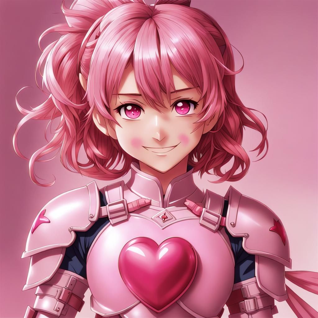 Human Hollyberry Cookie in Anime Style