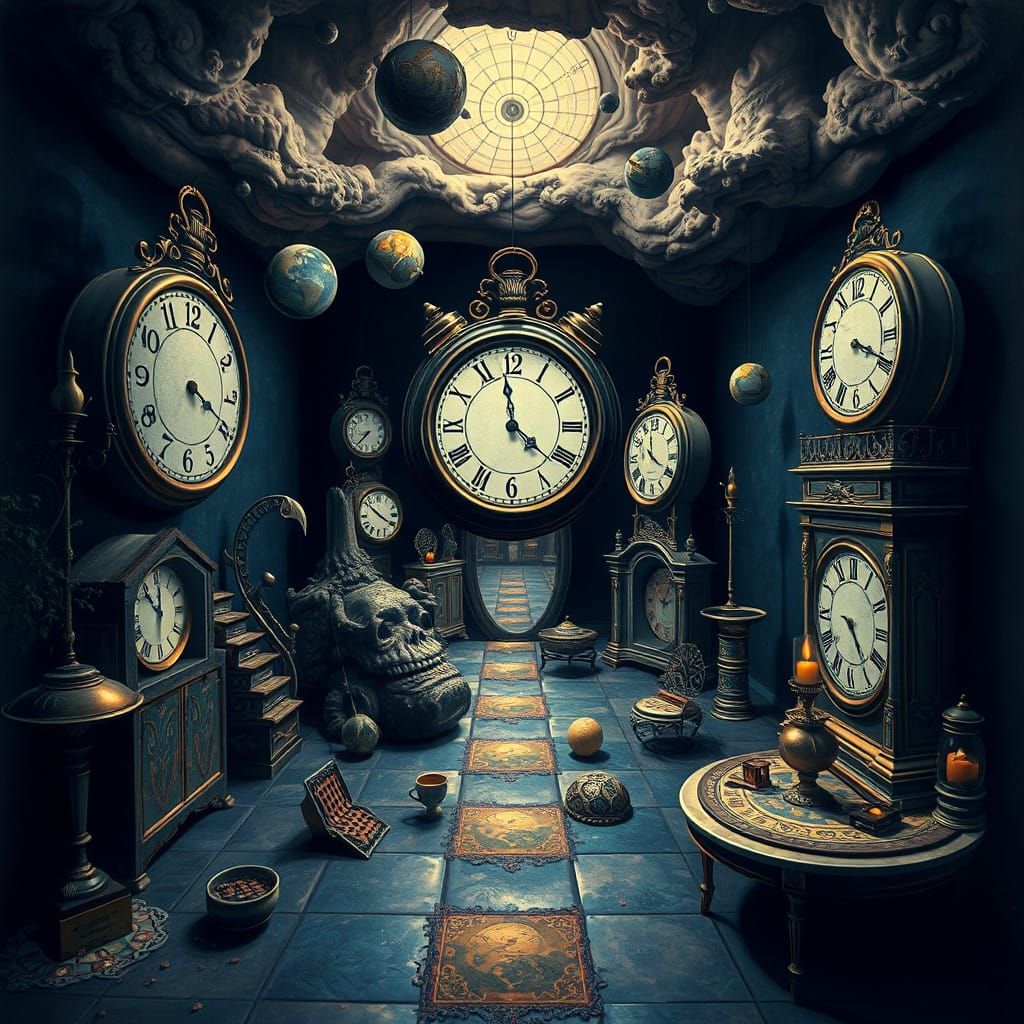 Dreamlike Surrealism in Dali's Style