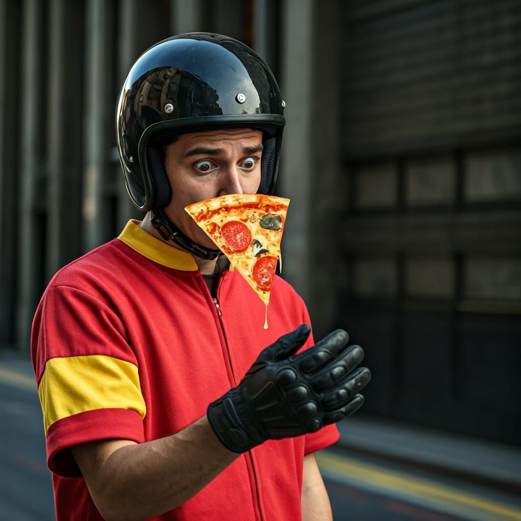 Pizza Delivery Man Confused by Pizza GPS