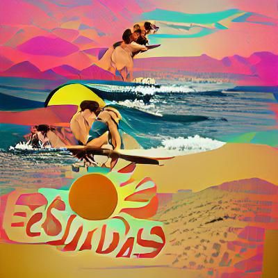 Endless Summer: Vibrant Graphic Art
