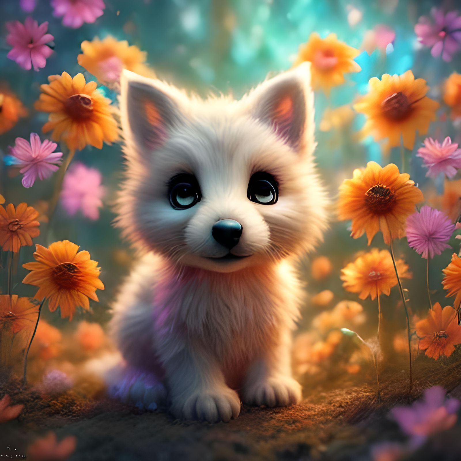 Fantasy Creature Blending Donkey and Camel Traits