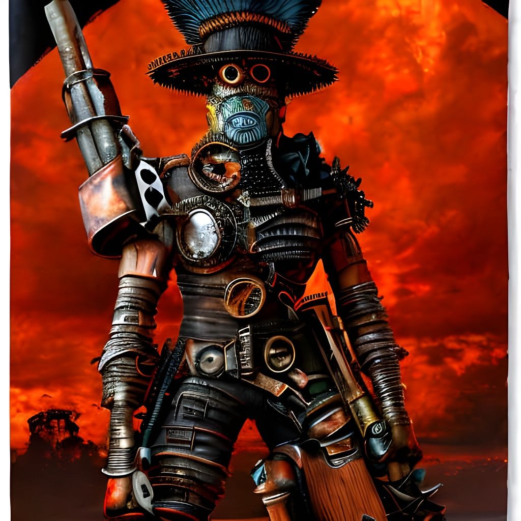 A Steampunk Scarecrow