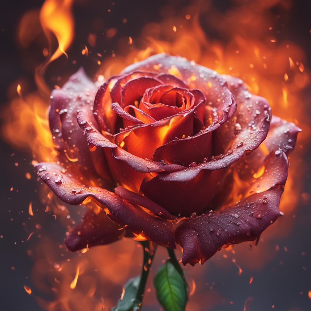 Fire Rose