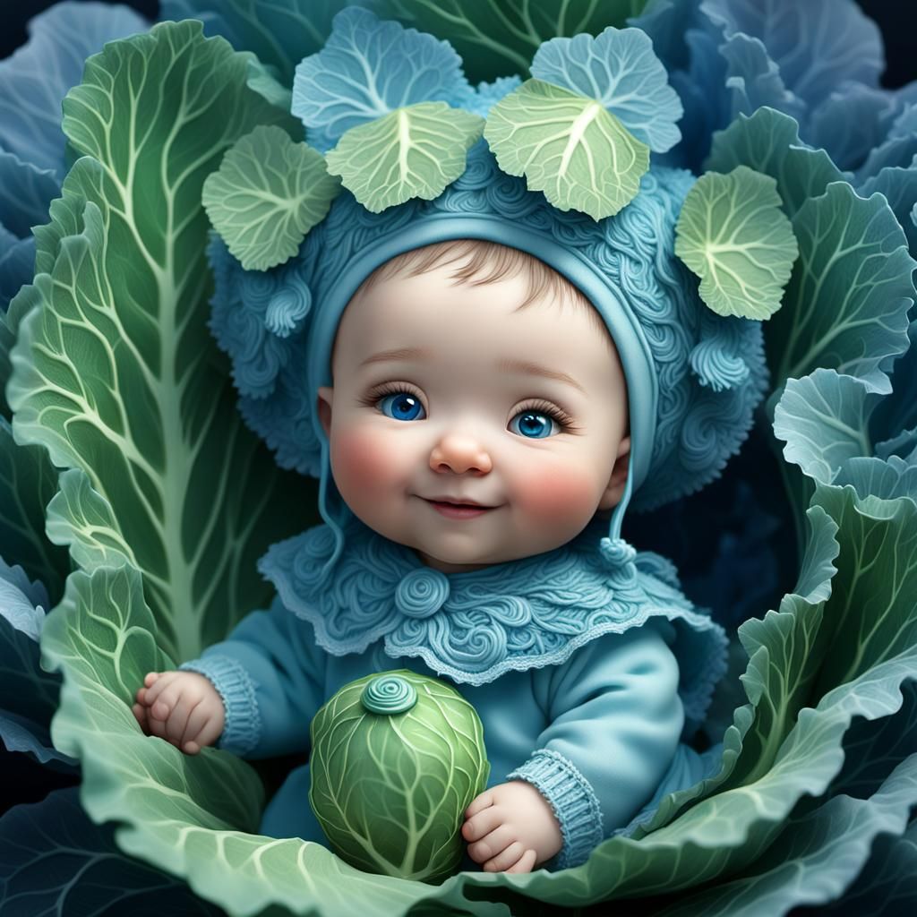 Blue Baby In The Patch