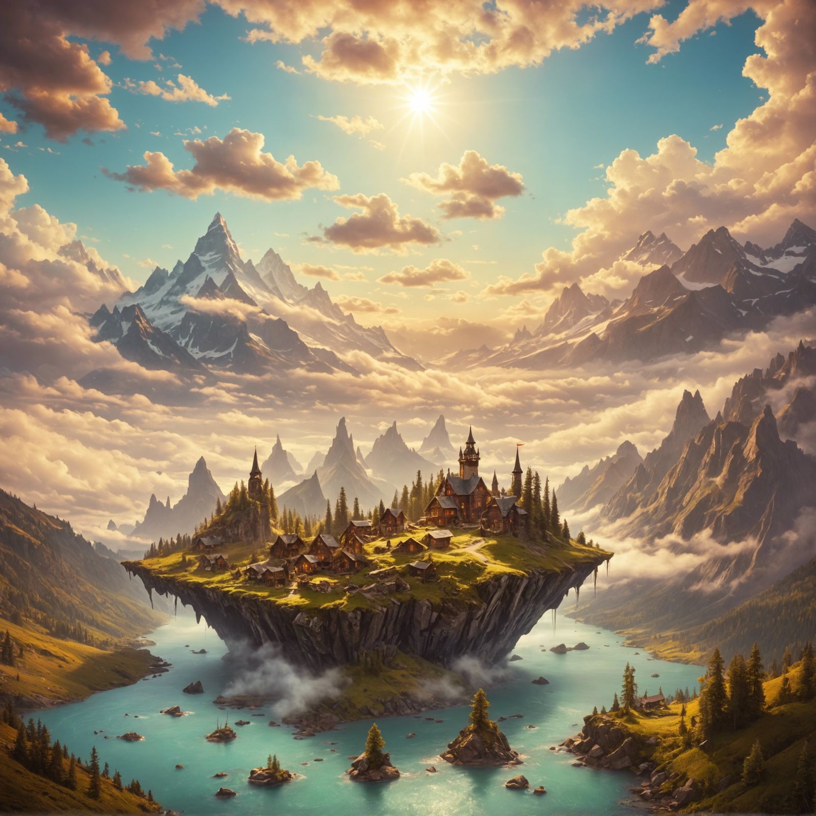 AI Generated Epic Vista